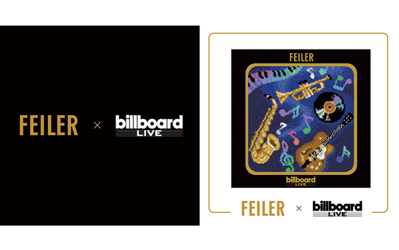 【NEW COLLECTION】<br>『FEILER（フェイラー）×Billboard Live』<br>コラボグッズ