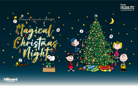 【NEW COLLECTION】<br>billboard classics×SNOOPY<br>『Magical Christmas Night』<br>オリジナルグッズ