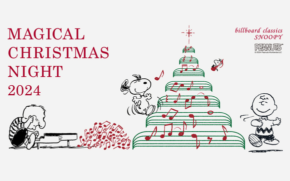 billboard classics×SNOOPY『Magical Christmas Night 2024』